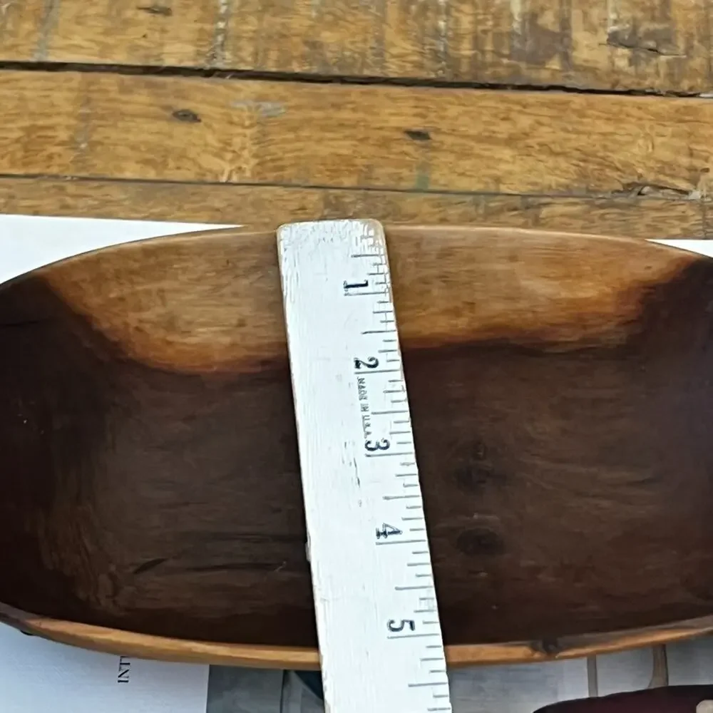 Wood Serving Bowl 12.5